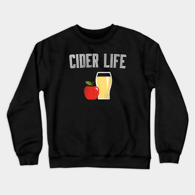 Cider Life Crewneck Sweatshirt by Ryan Wood Studios